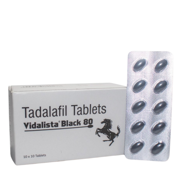 Vidalista Black 80mg Tablets