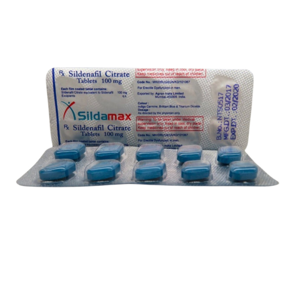 Sildamax 100mg Tablets